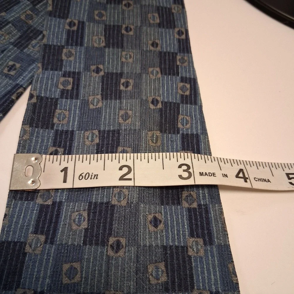 Today's Man Vintage Lot Of Men's Silk Neckties Made In Italy Wide 58-59 In Long